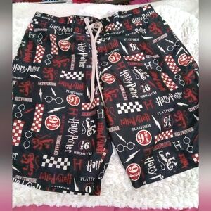 Official Harry Potter board shorts/swim trunks, Large (adult)